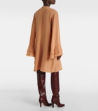 Chloé Silk crêpe de chine minidress