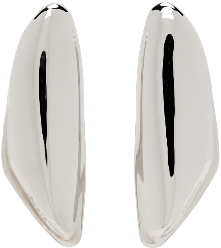 Photo: ALAÏA Silver Bombe Earrings