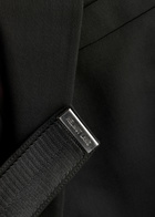 Helmut Lang Belted Wool Wrap Blazer Black