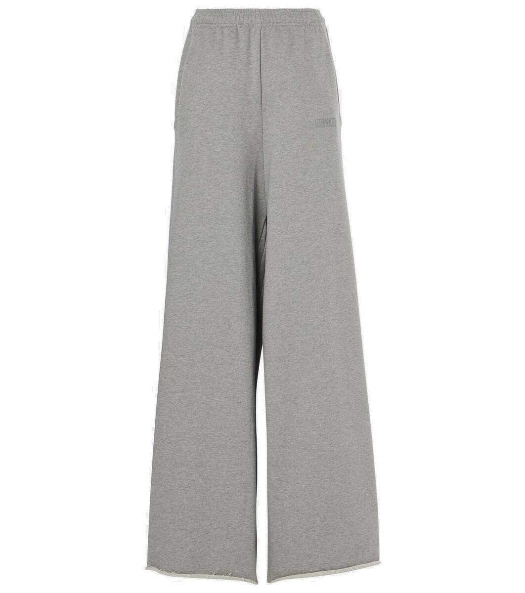 VETEMENTS - Cotton Blend Sweatpants Vetements