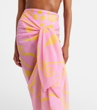 Cala de la Cruz Luana printed beach cover-up