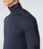 Moncler Grenoble Logo fleece ski top