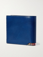 PAUL SMITH - Striped Leather Billfold Wallet