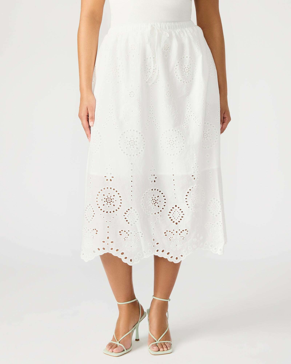 Steve Madden Anaisa Skirt in White