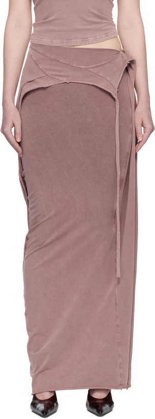 Photo: Ottolinger Pink Slitted Maxi Skirt
