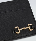 Gucci - Horsebit leather cardholder