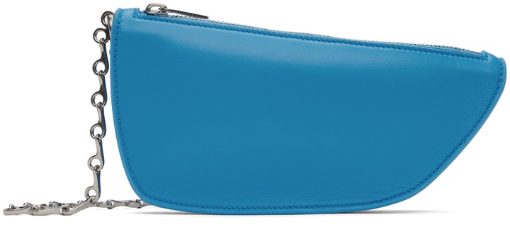 Photo: Burberry Blue Micro Shield Sling Bag