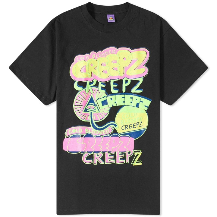 Photo: Creepz Men's O.T.T. Logo T-Shirt in Black