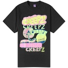 Creepz Men's O.T.T. Logo T-Shirt in Black