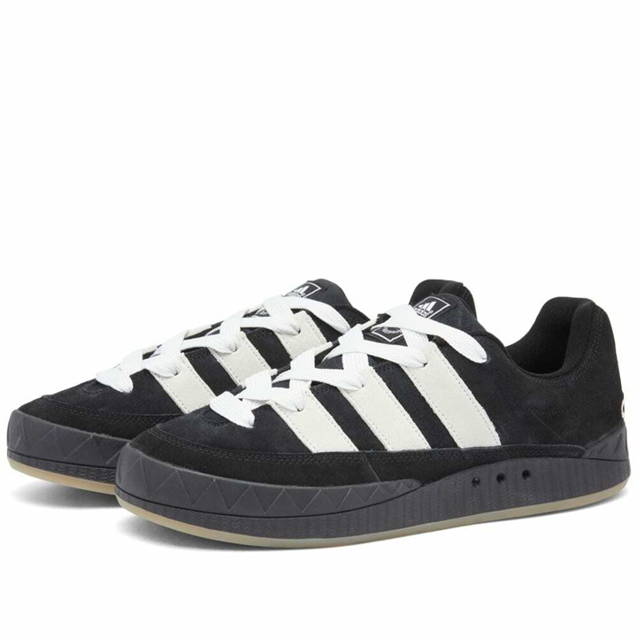 Photo: Adidas Adimatic Sneakers in Core Black/Crystal White/Gum