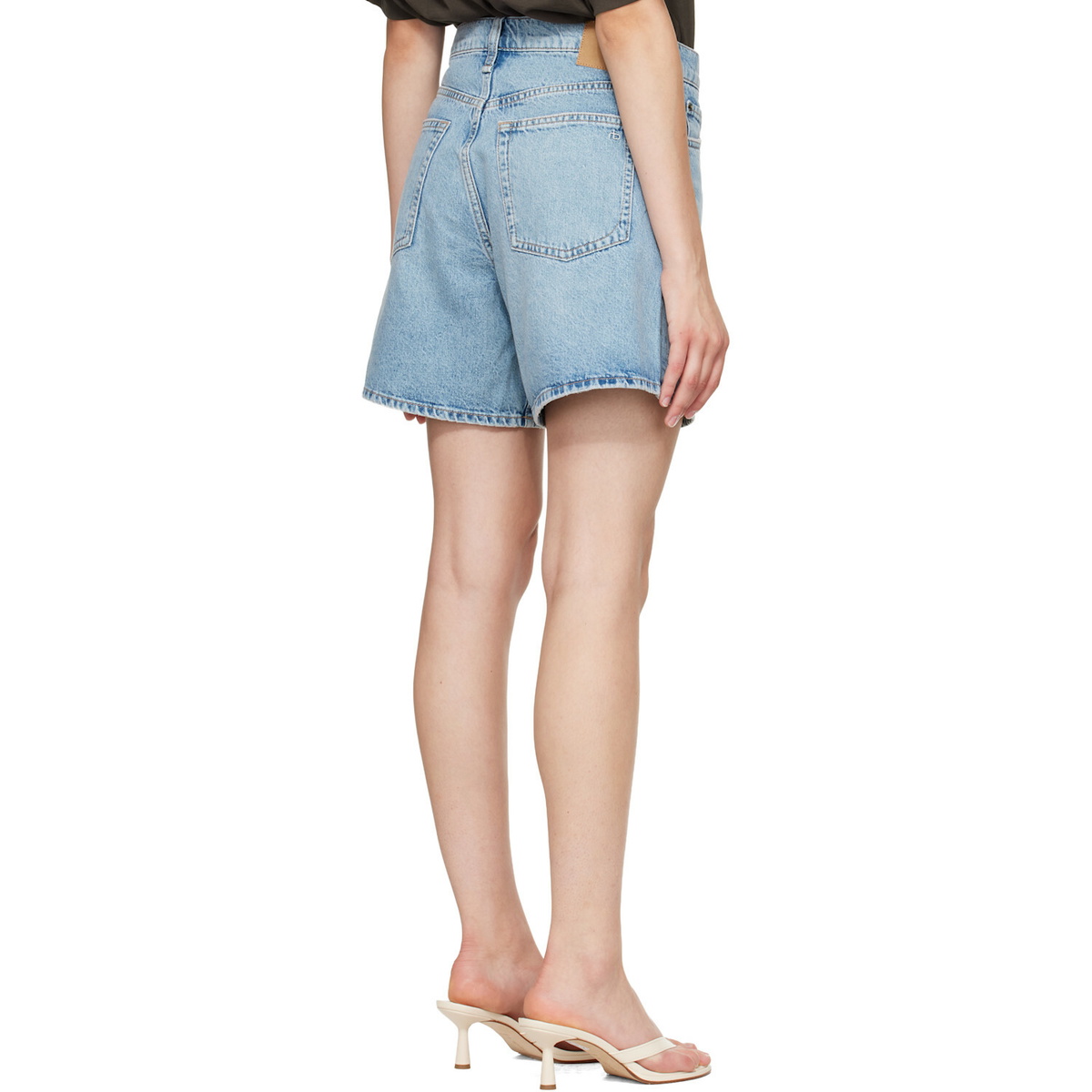 rag & bone Blue Kaia Denim Shorts
