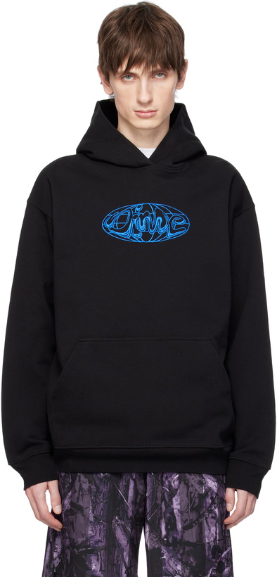 Photo: Dime Black Globe Hoodie