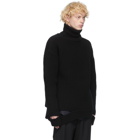 System Black Wool Turtleneck