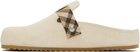 Burberry Beige Suede Urchin Mules