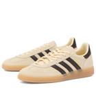 Adidas Women's Handball Spezial Sneaker in Warm Vanilla/Aurora Coffee/Gold Met.