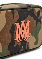 Amiri MA Camouflage Twill Camera Cross-body bag - Olive - One Size