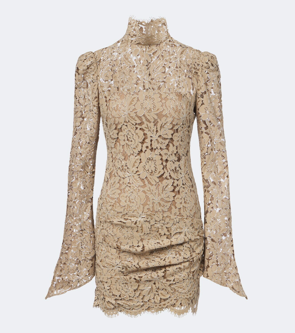De La Vali Agartha guipure lace minidress
