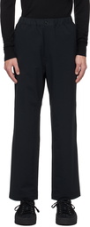 nanamica Black Drawstring Trousers