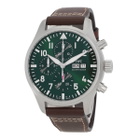 IWC Pilot Chronograph Automatic Green Dial Mens Watch IW378005