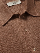 SÉFR - Ripley Woven Shirt - Brown