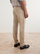 NN07 - Theo 1420 Tapered Organic Cotton-Blend Twill Chinos - Neutrals