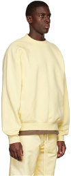 Fear of God ESSENTIALS Yellow Crewneck Sweatshirt