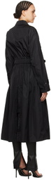 Alexander Wang Black Belted Trench Coat