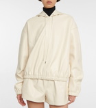 The Frankie Shop - Agata faux leather hoodie