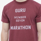 District Vision Men's Karuna Marathon T-Shirt in Maroon