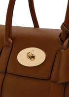 Mulberry Bayswater Small Grained Leather Shoulder bag - Tan - One Size