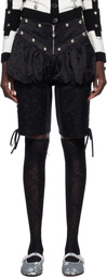 Chopova Lowena Black Bloomer Shorts