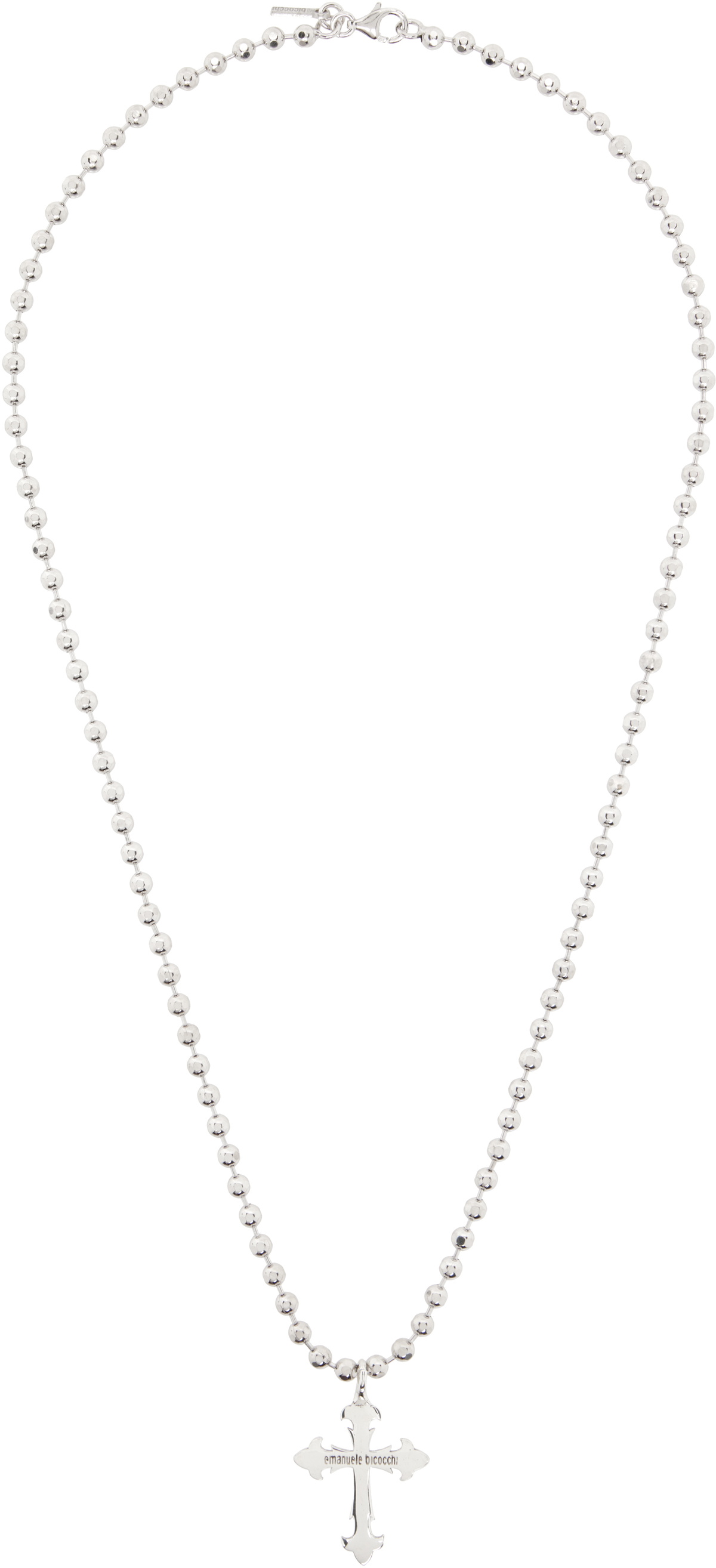 Marc Jacobs Heaven Silver Hydnellum Necklace Marc Jacobs Heaven