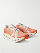 ON - Cloudeclipse Mesh Running Sneakers - Orange