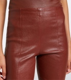 Stouls Gege leather flared pants