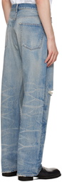 John Elliott Blue Wyatt Jeans