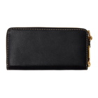 Marc Jacobs Black The Grind Continental Wallet