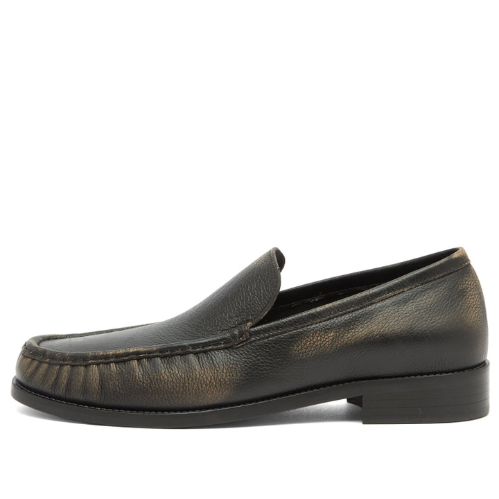 Photo: Acne Studios Men's Boafer Loafer in Beige/Black
