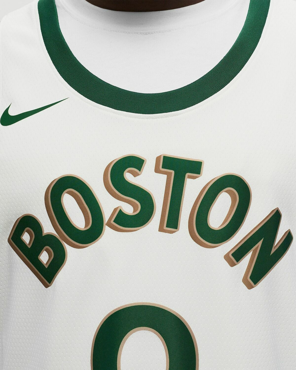 Nike Nba Swingman Jersey Boston Celtics City Edition 2023/24 Jayson Tatum #0 White Jerseys