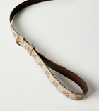 Gucci L GG canvas dog leash