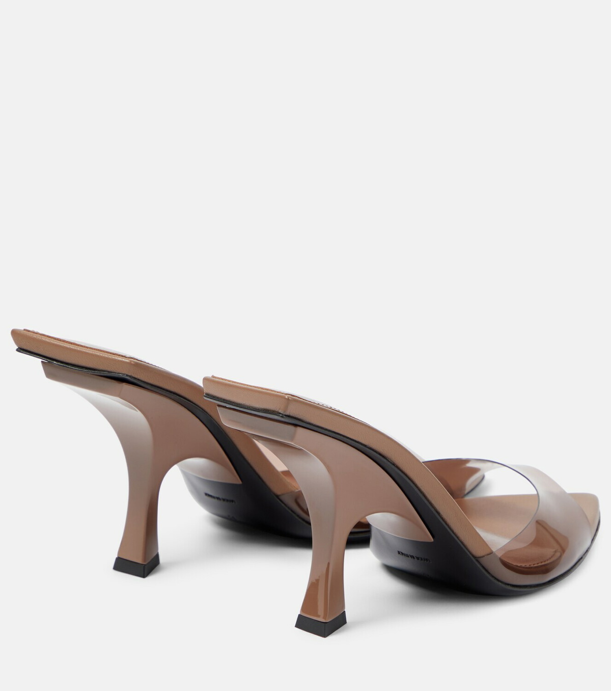 【関税込み】The Attico ピンク Ester ヒール The Attico Ester PVC mules The Attico