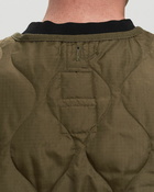 Taion Military Zip V Neck Down Vest Green - Mens - Vests