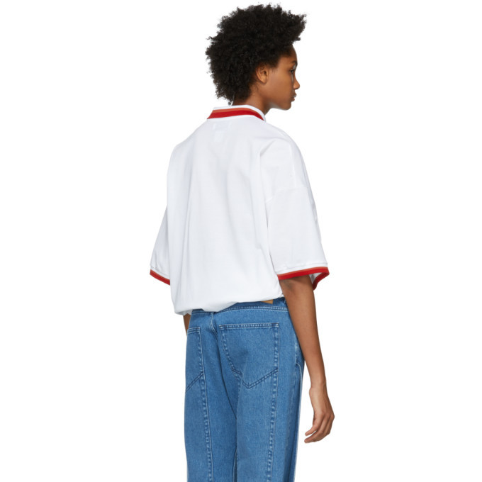 Facetasm White Unisex Polo Shirt