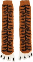doublet Orange Tiger Socks