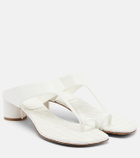 Bottega Veneta Livia Intrecciato leather thong sandals