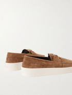 FEAR OF GOD - Suede Boat Shoes - Brown