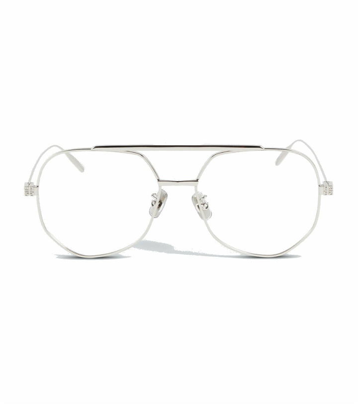 Photo: Givenchy - Metal-frame aviator glasses