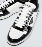 Prada Downtown leather low-top sneakers