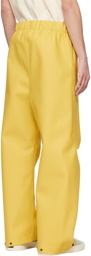 Fear of God Yellow Rubberized Trousers
