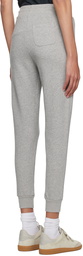 Maison Kitsuné Gray Tricolor Fox Lounge Pants