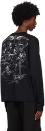 Givenchy Black Tarot Long Sleeve T-Shirt